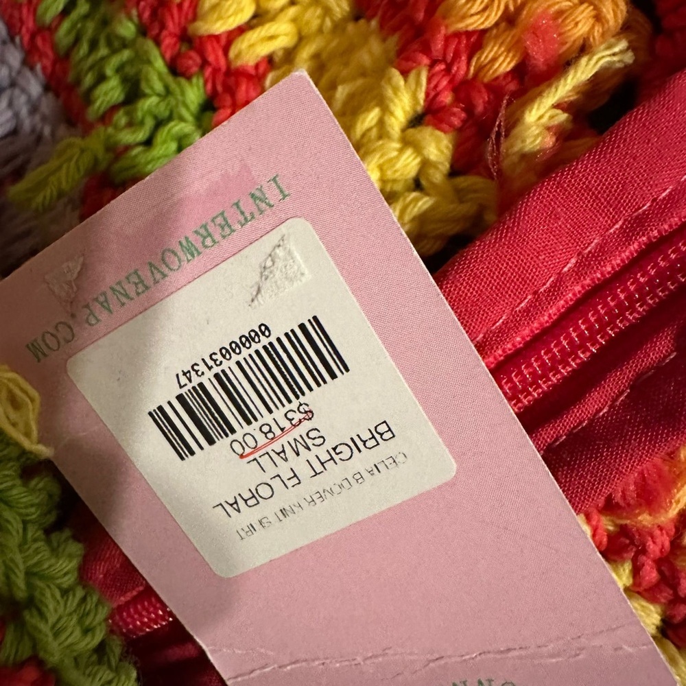 NWT_ Celia B. Dover Crochet Maxi Skirt in Multicolored size S - Picture 6 of 7